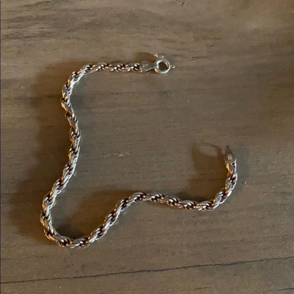 Silver bracelet